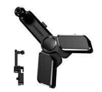 Generisch Console Screen Swivel Mount, Secure Clamping Solution, 4-Direction Adjustments Rotating Navigation Bracket Accessories, Easy to Operate, for Automobile Vehicle Car, 0,59 pollici