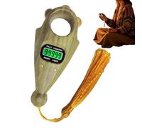 Generisch Contatore Chanting preciso, display digitale a LED leggero | Contatore di perline con funzione di scorrimento per meditazione, relax, movimento delle dita, casa, parco