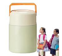 Generisch Conteneur Isotherme Pour Soupe - Conteneur Isotherme Soupe 28oz | Boîte Repas Acier Inoxydable Avec Couvercle Et Poignée Étanche Pour Pique-Nique Randonnée Voyage École Extérieur