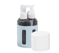 Generisch Contenitore da viaggio per articoli da toeletta | Bottiglia spray vuota 4 in 1 ricaricabile - Contenitore da viaggio per prodotti per la cura | per shampoo, gel doccia e