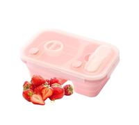 Generisch Contenitore per il pranzo per adulti, in silicone, pieghevole
