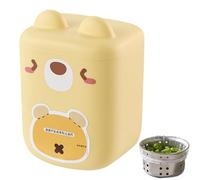 Generisch Contenitore per lavello da cucina, contenitore per alimenti, in rete, con 200 sacchetti per la raccolta e la conservazione dei residui di cibo