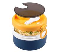 Generisch Contenitore per zuppa - a prova di perdite, per alimenti, pasta, zuppe e preparazione di pasti, per ufficio, college, dormitorio, viaggi, scuola, lavoro, pranzo, cena, snack e pasti
