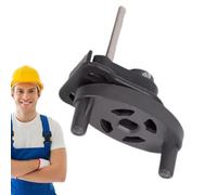 Generisch Coperchio per miscelazione di colori, miscelatore per vernice auto, 1/4 l, coperchio per miscelazione di colori da galloni, utensili manuali, dispenser di vernice antigoccia per solventi e