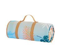 Generisch Coperta da picnic, design pieghevole, 200 x 150 cm, portatile, coperta da spiaggia, per sedersi comodamente, per viaggi, vacanze, festival, viaggi con zaino in spalla