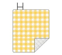 Generisch Coperta da picnic, impermeabile, lavabile in lavatrice, pieghevole, per tutte le stagioni, per famiglie, amici, attività di gruppo