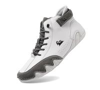 Generisch Coppia di uomini primavera ed estate nuove scarpe da trekking antiscivolo moda scarpe leggere per le persone medie e anziane, grigio., 41 EU Larga