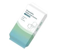 Generisch Coprisedile WC per WC, set di 10 pezzi, grande formato carta, 40 x 60 cm, protezione monouso per adulti e viaggi, servizi igienici pubblici, aereo, viaggi su strada, igiene portatile e