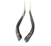 Generisch Corna di Antilope Nayala ca. 58cm - Corna artistiche naturali di Motes Masken, fatte a mano, robuste e leggere - Ideali per Krampus, Perchten, feste e eventi a tema e decorazioni (Nyala 1)