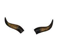 Generisch Corna di bue ca. 30 cm - Corna artificiali realistiche di Motes Masken, fatte a mano, robuste e leggere - Ideali per Krampus, Perchten, feste e eventi a tema e decorazioni (Mucca 1)