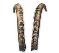 Generisch Corna di Capra ca. 54cm - Corna artistiche realistiche di Motes Masken, fatte a mano, robuste e leggere - Ideali per Krampus, Perchten, feste e eventi a tema e decorazioni - (TurboGeiss)