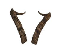 Generisch Corna Gredos ca. 100 cm - Corna artistiche naturali di Motes Masken, fatte a mano, robuste e leggere - Ideali per Krampus, Perchten, feste e eventi a tema e decorazioni (Gredos 2)