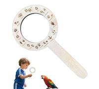 Generisch Cornice di riconoscimento della guida della natura, strumento di identificazione naturale Cloud Finder, leggero giocattolo per bambini durante le avventure in giardino, campeggio e ragazze