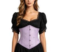 Generisch Corsetto da donna per Halloween, con ricamo per un comfort solido e arioso, ideale come biancheria intima modellante