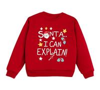 Generisch Cose fantastiche Ragazze Ragazze Ragazze Ragazzi Felpa Ragazze Bambini Casual Allentato Attivo Manica Piena Felpe Lettera Stampa Teen Crop Top Abbigliamento Equitazione Ragazze Maglione, Blu
