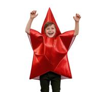 Generisch Costume a forma di stella, divertente a forma di stella retrò, abbigliamento per bambini, per giochi di ruolo, feste in maschera, chiesa, domenica e feste