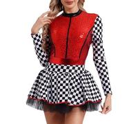 Generisch Costume da carnevale da donna, medievale, Halloween, gotico, steampunk, da passeggio, per il rinascimento, abito da sposa, abito da cocktail, da donna, per cocktail, cosplay, feste