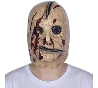 Generisch Costume da cosplay Mask Rotten Mouth Zip Ghost Headgear Zip Bleeding Mask Halloween Horror Headwear Full Head Latex Headwear Bloody