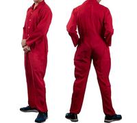 Generisch Costume da detenuto da uomo prigioniero fuggito tuta arancione cosplay uniforme classico prisoner tuta tuta tuta da boiler convict Prison abito natalizio