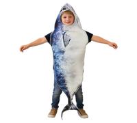 Generisch Costume da pesce per bambini | da gioco traspiranti, comodi, morbidi e caldi, costume da pesce festivo - per giochi di ruolo, maschera, spettacolo, scuola, compleanno