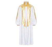 Generisch Costume di Halloween da donna Medieval Sacerdote Langrobe Chor Cape, costume da palcoscenico medievale, utilizzabile tutto l'anno, ideale per giochi di ruolo ed eventi