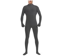 Generisch Costume di Halloween Natale Ghostly Garb - Spony Invisibilità Ultraleggero, ideale per Halloween Avventura e Cosplay, grigio scuro, L