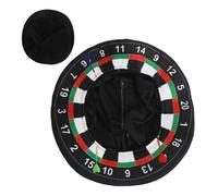 Generisch Costume Hat Headwear - Soft Funny Dartboard Joke Hat for Party Birthdays Halloween | Plus Fabric with Adjustable Band, Comfort Fit for Teens Adults Kids School Events Date Nights