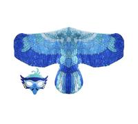 Generisch Costume per cosplay, motivo con ali e maschera, per palcoscenico, carnevale, feste, feste a tema, maschera, fotografia, compleanno, Halloween