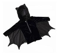 Generisch Costume per Halloween, pipistrello, genitore-figlio, per la festa dei bambini, cosplay, per bambini, costume da festa (nero, XS) 2025