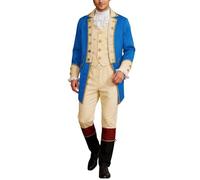 Generisch Costume rinascimentale da uomo costume da sacerdote travestimento spirituale da uomo per adulti, costume religioso di Halloween