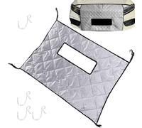 Generisch Couvre-Pare Brezza Universel Voiture, Housse De Radiateur Et Isolation Hiver Anti-Vent | Protezione Pour Grille Calandre Par-Brise Contre Le Froid