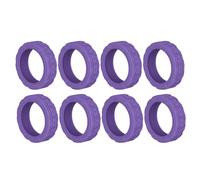 Generisch Couvre-Roues de Bagages en Silicone - 8 Pièces Manchon de Roue