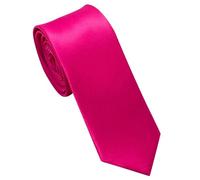 Generisch Cravatta da uomo elegante per occasioni formali. Design classico. Accessorio versatile per il business occasioni speciali. Perfetto per gli uomini., rosa intenso, M