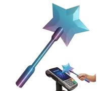 Generisch Credit Card Holder Wand,3D Printed Fun Star Rod Contactless Payment Card Holder for Shopping Store Restaurant