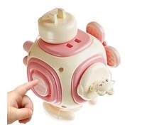 Generisch Cubo di attività sensoriale - Gioco di scatola a sei lati - Design coniglietto per lui - per bambini ragazze famiglia gioco apprendimento precoce cameretta dei bambini