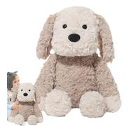 Generisch Cucciolo di cane peluche per bambini | 30 centimetri comode bambole realistiche da abbracciare | cucciolo di peluche | per adulti, famiglia, amici, ragazze e ragazzi
