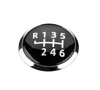 Generisch Cuffia per leva del cambio, colore nero, con cambio manuale a 6 marce, compatibile con VW Transporter T5 Bus Multivan Caravelle (2003-2011)