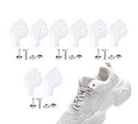 Generisch Cuscinetto di riparazione per scarpe, per la cura delle scarpe, con occhielli e fori, piastra di riparazione per corridori, escursionisti, ballerini, escursioni, sport, danza