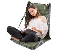 Generisch Cuscino da seduta gonfiabile, facile da installare con schienale, per la , campeggio, escursioni, viaggi, stadio, universale, leggero, portatile, utility per interni ed esterni