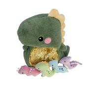 Generisch Cuscino di peluche a forma di dinosauro, morbido cuscino a forma di fumetto, per divano, camera da letto, auto, soggiorno