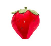 Generisch Cuscino Fragola | 30 cm Super Morbida Imbottitura | Giocattoli di peluche realistici | Come regalo per bambini per compleanno Pasqua e Natale