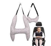 Generisch Cuscino per il collo per bambini, comodo cuscino da viaggio in | Cuscino da viaggio a forma di H, ideale per i bambini per lunghi viaggi