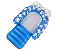 Generisch Cuscino per piscina - Lettino ad acqua in PVC con cuscino per gambe, piscina | per prendere il sole all'aperto sul fiume lago nel proprio giardino o cortile e per feste estive