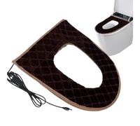 Generisch Cuscino per sedile WC USB - 5 livelli di base termica regolabile | Rivestimento per sedile WC con timer - Design spina per la cura degli anziani, bagno, appartamento, camera d'albergo