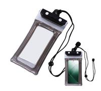 Generisch Custodia impermeabile per telefono - Floatable Mobile Bag | PVC Material Protects Phones from Water, Boating, Beach Use, Universal Size, Durable and Lightweight