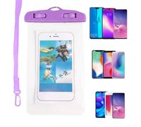 Generisch Custodia impermeabile | Supporto per cellulare per attività barche | Custodia touch screen con cordino per ciclismo, barca, campeggio, kayak, crociera, acquatico, snorkeling