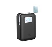 Generisch Custodia in silicone per ancora Nano 45 W, 10000 mAh, ripetibile e lavabile, protezione all-inclusive, anti-shock/graffi, protezione antigoccia, comoda da tenere, leggera e portatile (nero)