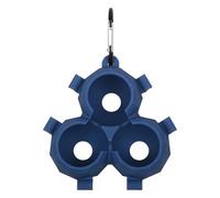 Generisch Custodia in silicone per palloni da golf, con fibbia a clip, portatile, per palloni da golf, per uomini e donne, Blu, vedi descrizione, Vedi descrizione