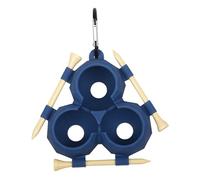 Generisch Custodia in silicone per palloni da golf, per 3 palline, portatile, per palloni da golf, per uomini e donne, Blu, vedi descrizione, Vedi descrizione