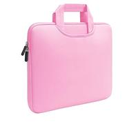 Generisch Custodia interna per computer, tinta unita, diversi colori tra cui scegliere, custodia giornaliera per computer portatile, grembiule con tasche, Colore: rosa., 15.6